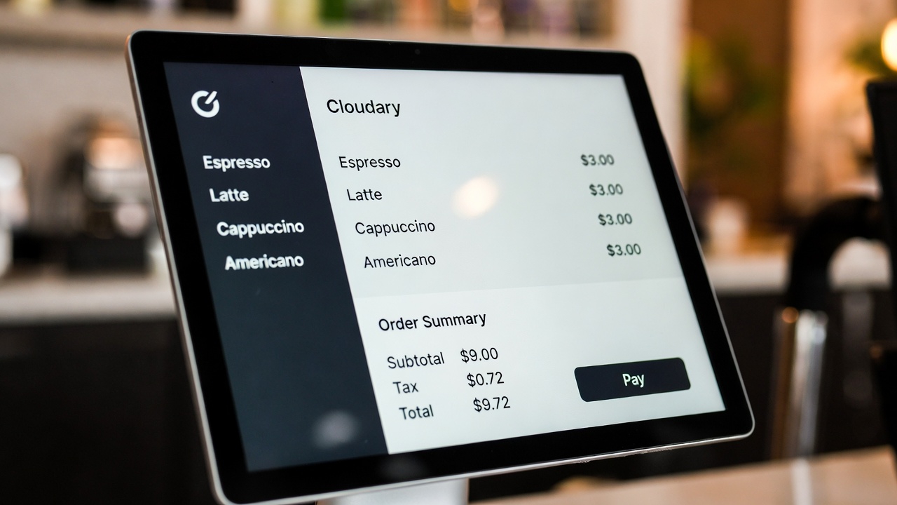 Cloudary POS dashboard preview